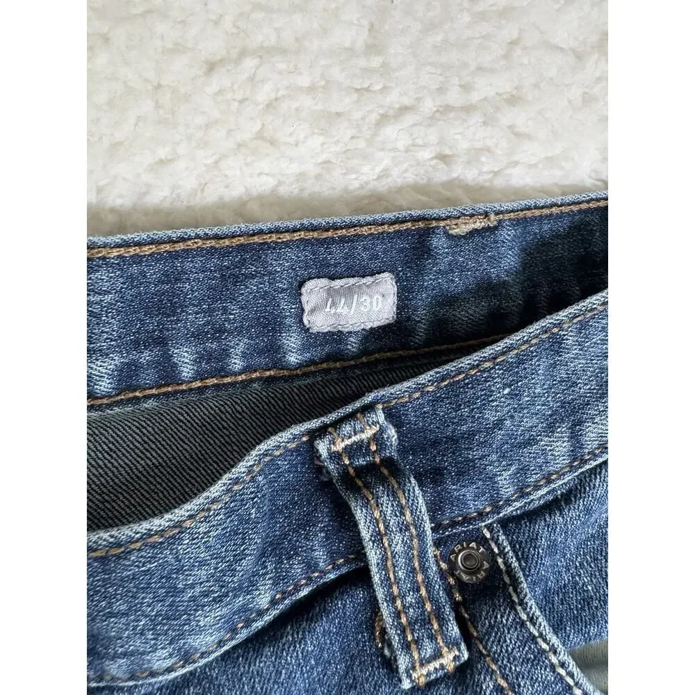 Ariat Rebar M5 Jeans Mens 44x30 Blue Straight Leg Outdoor Workwear Denim read
